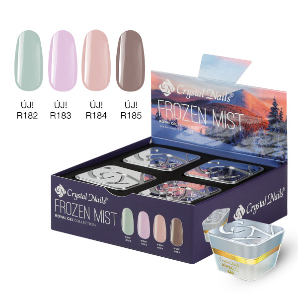 2021 Frozen Mist Royal Gel Set 4 x 4,5 ml-