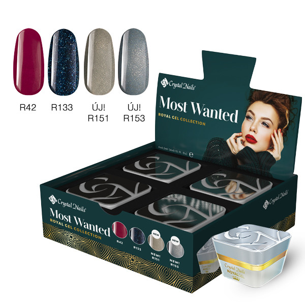 Most Wanted Winter Royal Gel Set 4 x 4,5 ml