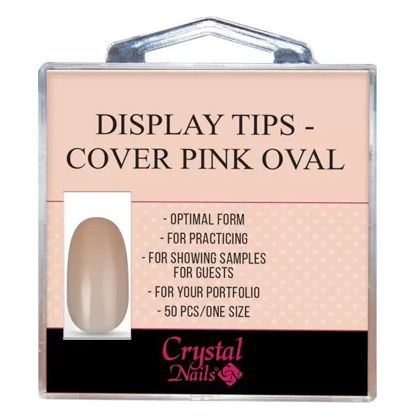 CN Tip 50 pcs OVAL PINK Display