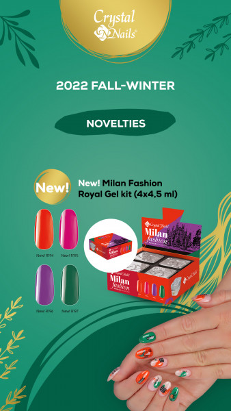 2022 Winter - Fall Royal Gel Set 4 x 4,5 ml